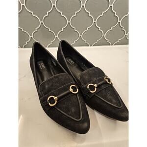 Jones New York Shoes Loafer Black Women's Size 9M Slip-on Loafer